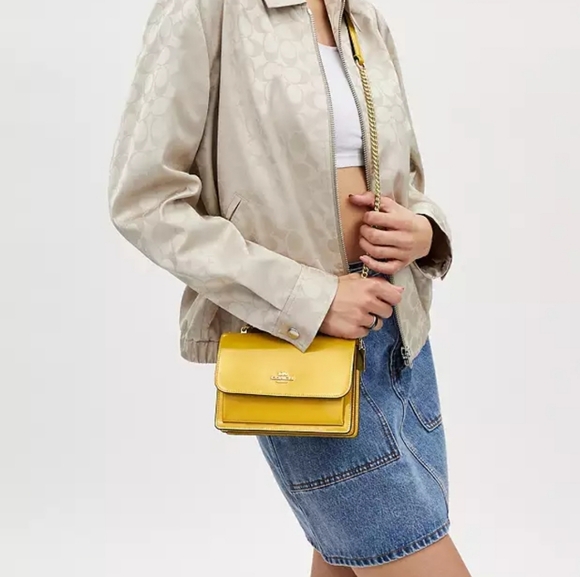 Coach handbag with matching card holder wallet - Picture 2 of 11